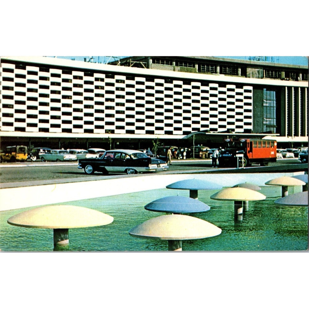 Vintage Manila International Airport Philippines Postcard by‎ Pastime